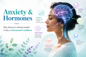 Anxiety and Hormones – Why Women’s Mental Health Is Also a Hormonal Condition