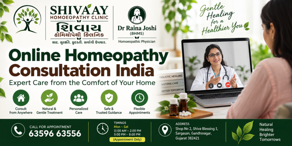 online homeopathy consultation India