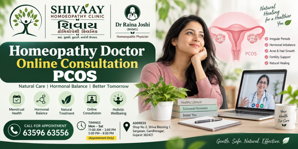 Homeopathy Doctor Online Consultation PCOS- Understanding Causes and Care 1 homeopathy doctor online consultation PCOS